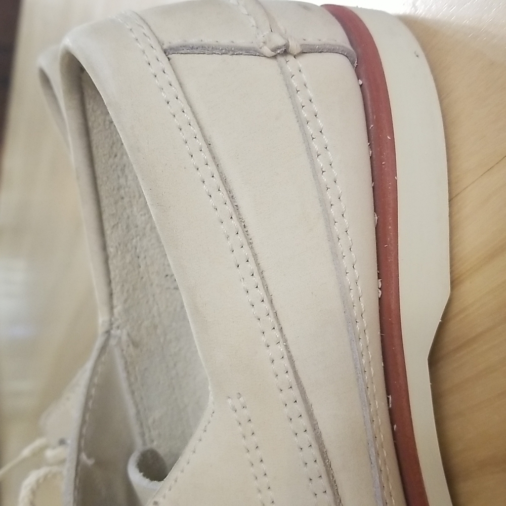 COLE HAAN Vibram Made In USA Leather Dock/Boat Shoes - Picture 7 of 13